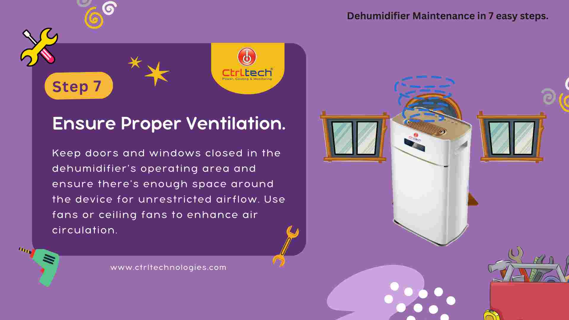 Step 7 - Ensuring proper ventilation